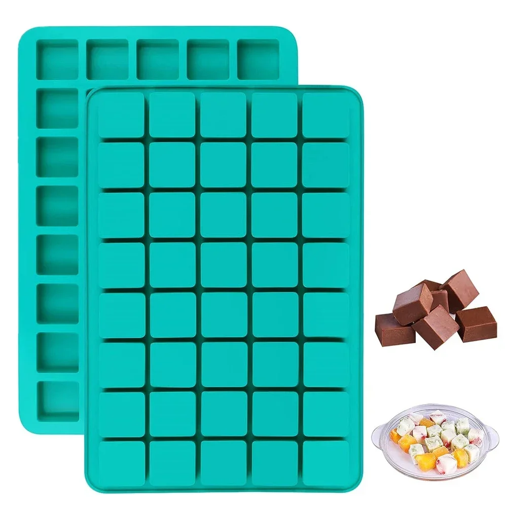 Gummy Candy - 1Piece Square Caramel Candy Silicone Chocolate