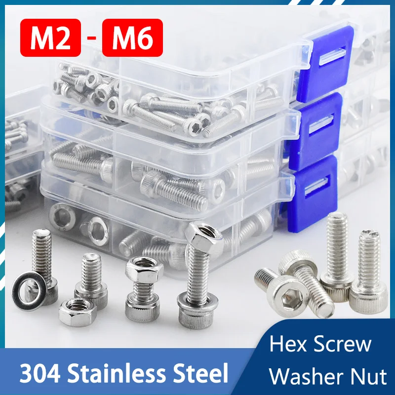 Nuts Mix - M2 M3 M4 M5 M6 304
