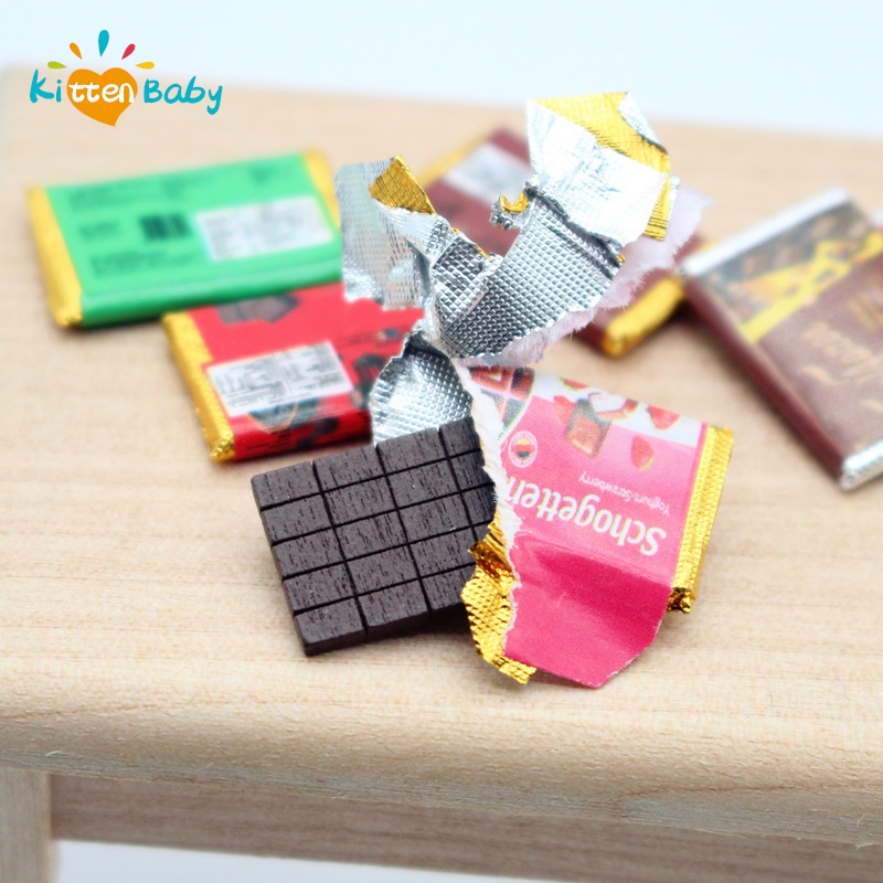 1/12 Miniature Dollhouse Mini  - Chocolate Snack 评论和价格
