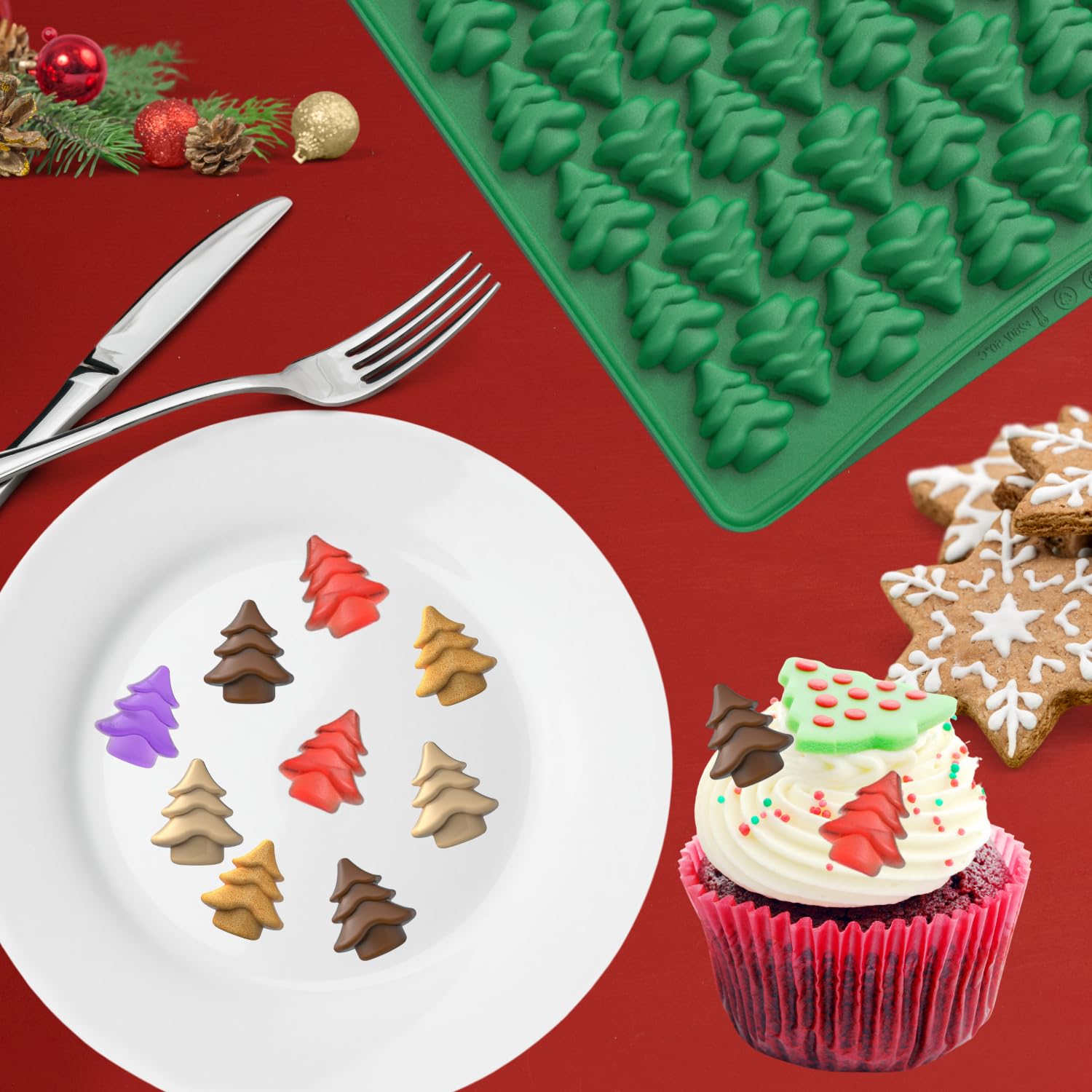 FAIS DU Mini Christmas Tree Mo - Gummy Candy 评论和价格