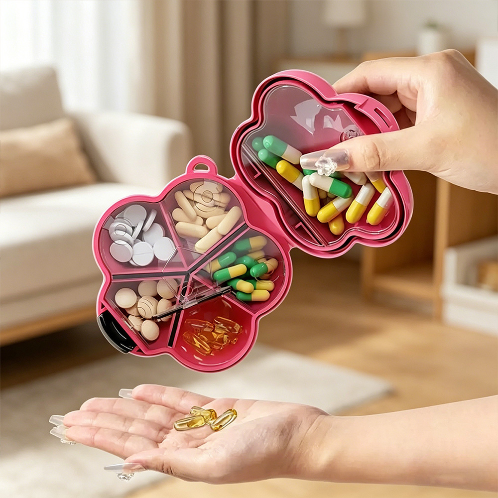 Dopamine Floral Mini Pill Box  - Seaweed Snack 评论和价格