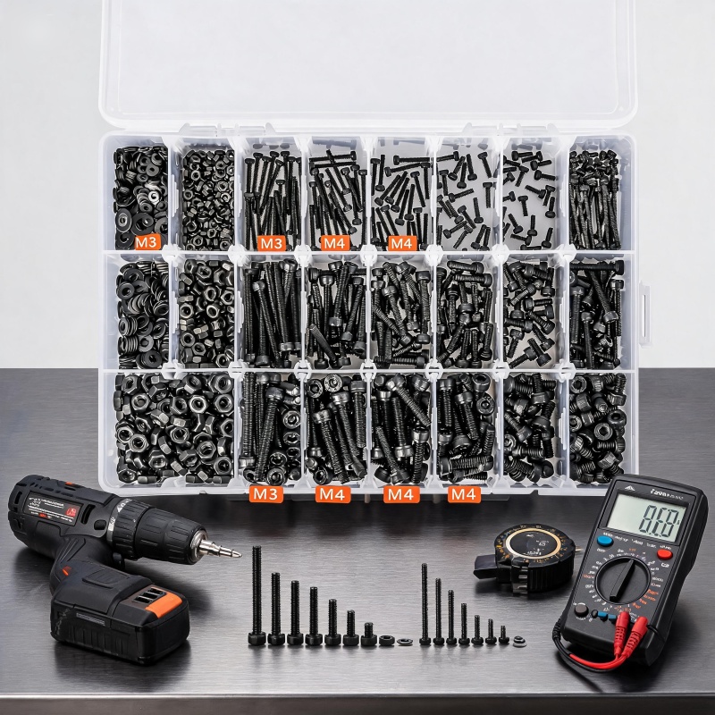 1260Pcs 12.9 Alloy Steel Metri - Nuts Mix 评论和价格
