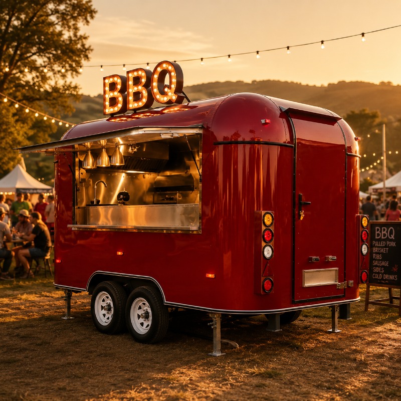 Food Truck Trailer Street Cate - Food Snacks Catering 评论和价格